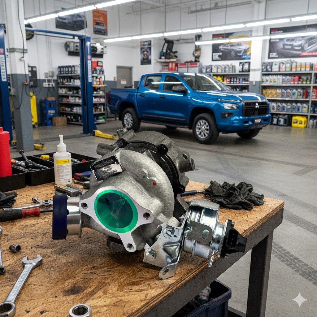 Turbo Para Mitsubishi L200 Work 2.2 4n14 Diesel Con Sensor