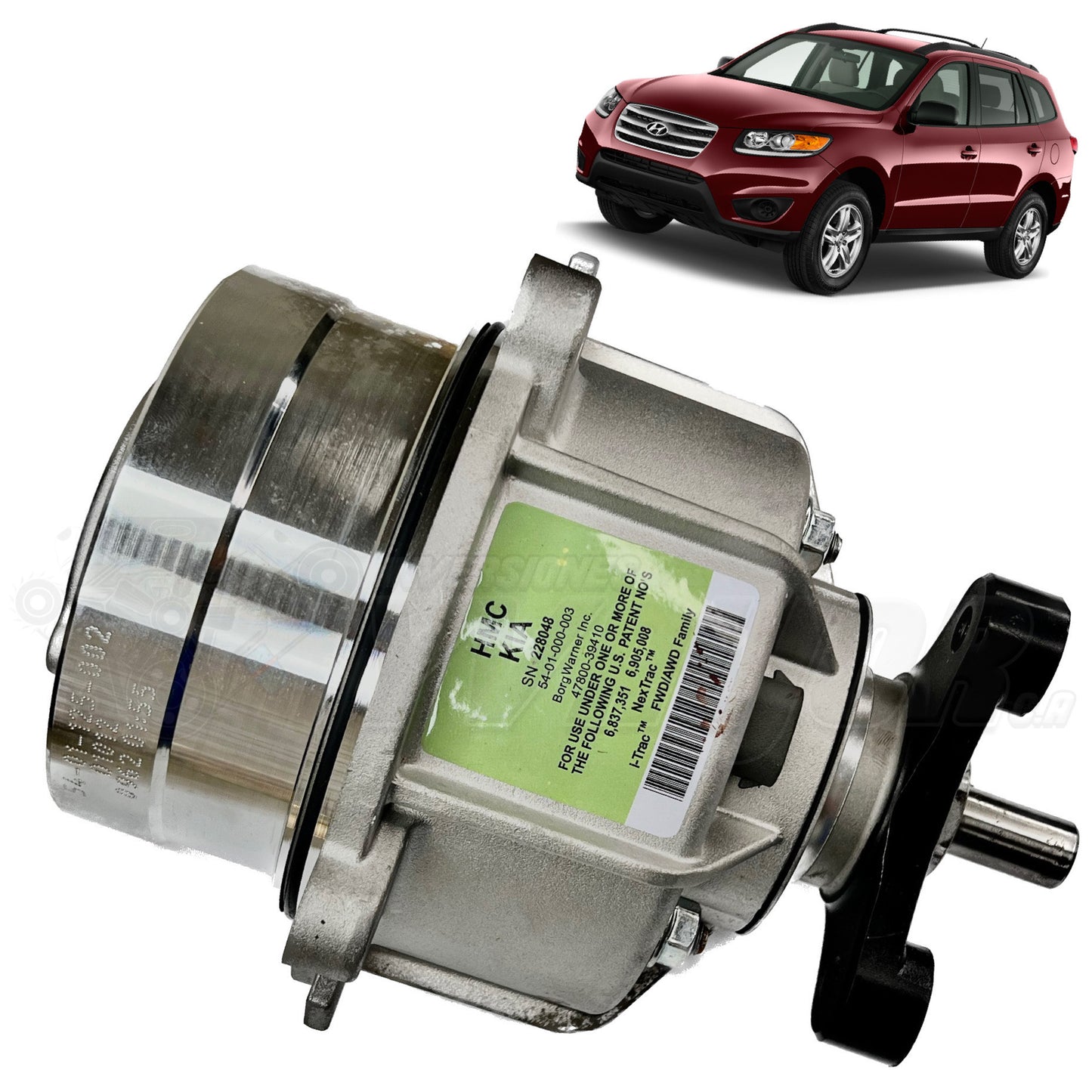 Acople Diferencial Hyundai Santa Fe 2.4/2.2 Hasta El 2012