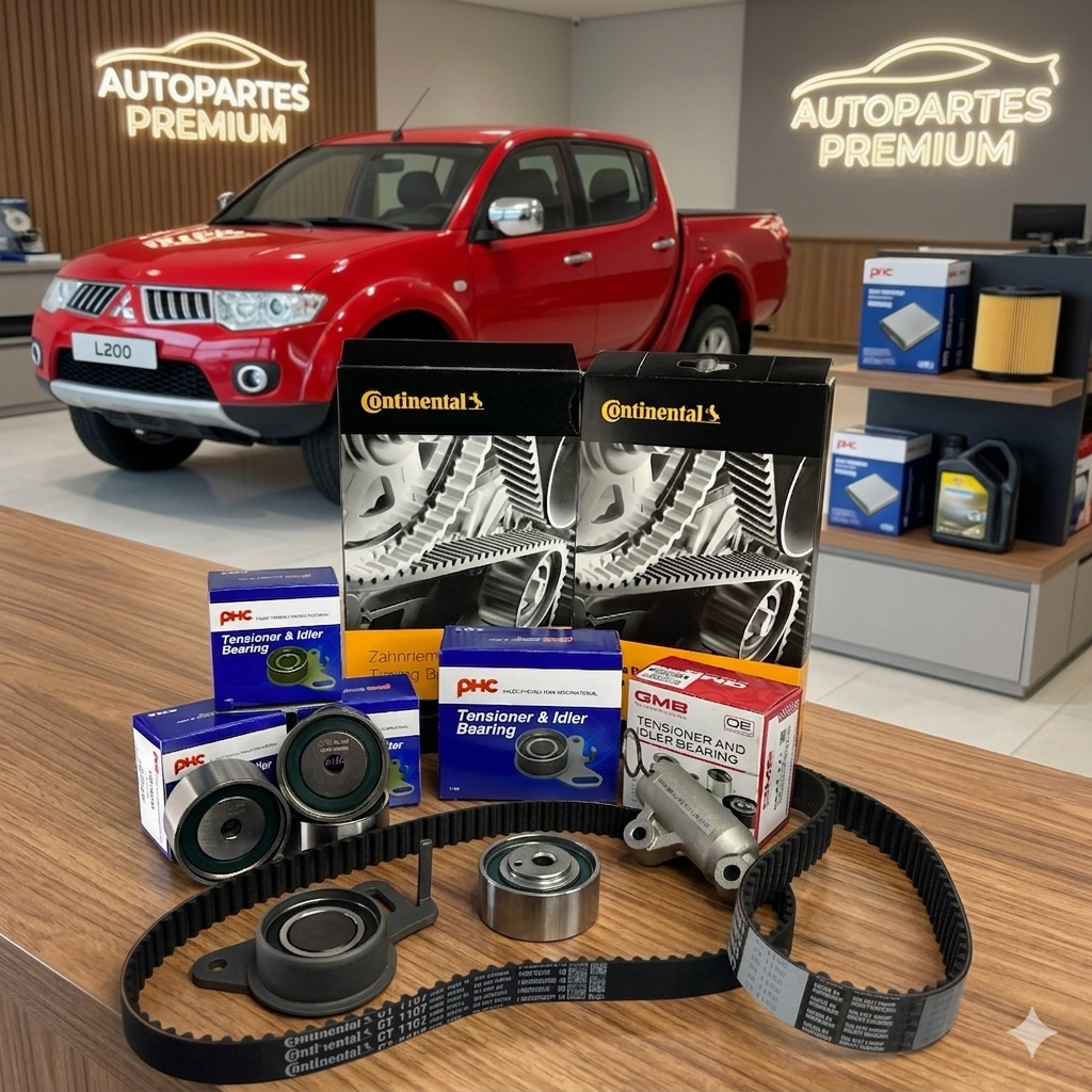 Kit Distribución Mitsubishi L200 2.5 4d56 2007 A 2016 Continental Valeo
